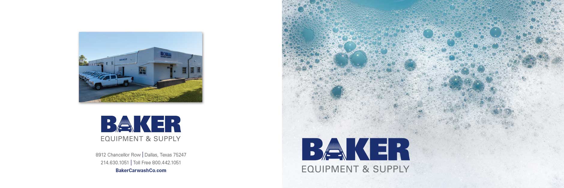Baker Equipment & Supply brochure